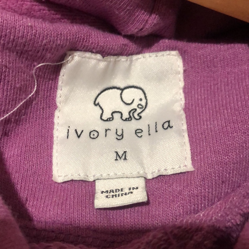 New Ivory Ella Hooded Sweatshirt - Picture 12 of 13